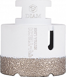 Алмазное сверло вакуумного спекания Diam Extra Line V-Tech M14 55 мм Алмазное сверло вакуумного спекания Diam Extra Line V-Tech M14 55 мм