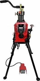 Грувлочный станок для труб Remmers Mustang 2"-8" вид спереди