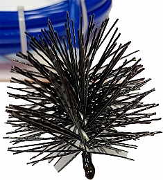 Ерш троса для прочистки дымохода, вентиляции, труб Крокочист 8 мм × 7,6 м Ерш троса для прочистки дымохода, вентиляции, труб Крокочист 8 мм × 7,6 м