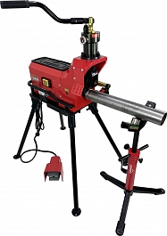 Накатка грувлочных соединений с помощью желобонакатчика Remmers Mustang 2"-8"