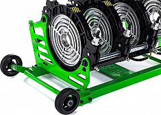 Колеса центратора автоматического гидравлического стыкового сварочного аппарата для полиэтиленовых труб Просвар С 315 CNC Колеса центратора автоматического гидравлического стыкового сварочного аппарата для полиэтиленовых труб Просвар С 315 CNC