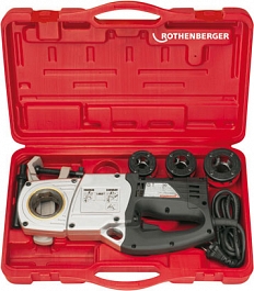 Комплектация электроклуппа для нарезки резьбы Rothenberger Supertronic 1000 Комплектация электроклуппа для нарезки резьбы Rothenberger Supertronic 1000
