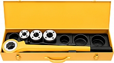 Комплектация клуппа ручного резьбонарезного Rems Eva Set R 1/2"-3/4"-1"