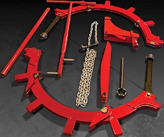 Комплектация поворотного роторного трубореза Reed Rotary Cutter RC42S Комплектация поворотного роторного трубореза Reed Rotary Cutter RC42S