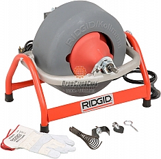 Комплектация прочистной машины барабанного типа Ridgid K-3800