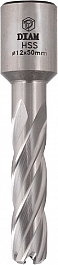 Корончатое сверло по металлу Diam Extra Line HSS 12×50 мм Корончатое сверло по металлу Diam Extra Line HSS 12×50 мм