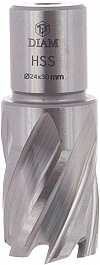 Корончатое сверло по металлу Diam HSS 24×30мм Корончатое сверло по металлу Diam HSS 24×30мм