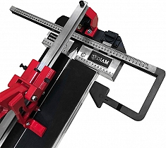 Линейка и фиксатор плитки плиткореза ручного профессионального Diam ProLine-1800L Линейка и фиксатор плитки плиткореза ручного профессионального Diam ProLine-1800L