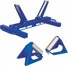 Опорные ролики сварочной машины для стыковой сварки труб Волжанин ССПТ-1000 Опорные ролики сварочной машины для стыковой сварки труб Волжанин ССПТ-1000