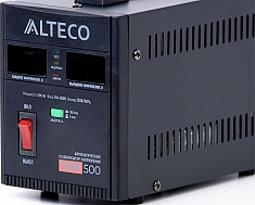 Панель управления автоматического стабилизатора напряжения Alteco TDR 500