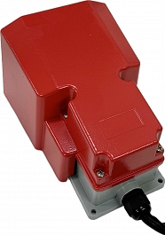 Грувлочный станок для труб Remmers Mustang 2"-8" педаль вид сзади