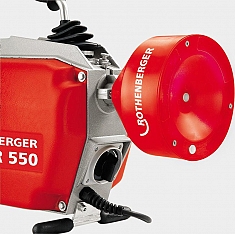 Применение адаптера прочистной машины R 550 для спиралей Rothenberger 8/10 мм Применение адаптера прочистной машины R 550 для спиралей Rothenberger 8/10 мм