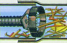 Применение корнереза Rothenberger