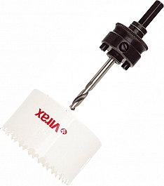 Применение набора биметаллических коронок Virax Bi-Metal HSS 16-19-22-25-29-32-35-38-44-51-64-76 мм Применение набора биметаллических коронок Virax Bi-Metal HSS 16-19-22-25-29-32-35-38-44-51-64-76 мм