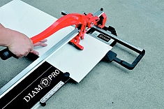 Применение плиткореза ручного профессионального Diam ProLine-1800L Применение плиткореза ручного профессионального Diam ProLine-1800L