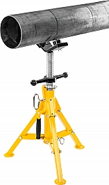 Применение регулируемой роликовой опоры для труб Rems Herkules XL 12