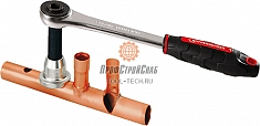 Применение трещотки для отбортовщика труб Rothenberger Extractor