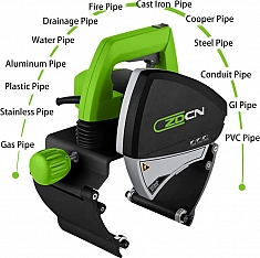 Применение трубореза электрического ZDCN ZD220 Применение трубореза электрического ZDCN ZD220