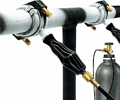 Применение устройства для заморозки труб Rems Eskimo Применение устройства для заморозки труб Rems Eskimo