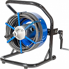 Прочистная машина барабанного типа с ручным приводом Крокочист 10 мм × 25 м Прочистная машина барабанного типа с ручным приводом Крокочист 10 мм × 25 м