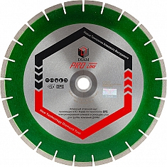 Сегментный алмазный круг Diam Pro Line 1A1RSS Гранит 350 мм