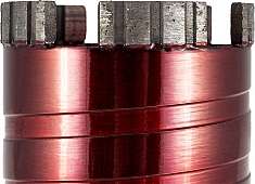 Сегменты алмазного сегментного сверла для сухого сверления с микроударом Diam Extra Line Titan Hit 62 мм