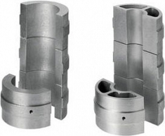 Широкие редукционные вкладыши ручной машины для сварки пластиковых труб Rothenberger Roweld P 110 Широкие редукционные вкладыши ручной машины для сварки пластиковых труб Rothenberger Roweld P 110