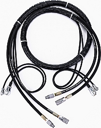 Шланги автоматического гидравлического стыкового сварочного аппарата для полиэтиленовых труб Просвар С 315 CNC Шланги автоматического гидравлического стыкового сварочного аппарата для полиэтиленовых труб Просвар С 315 CNC