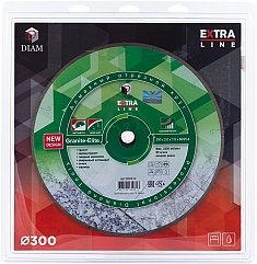 Упаковка круга отрезного алмазного Diam Extra Line 1A1R Корона Granite-Elite 300 мм Упаковка круга отрезного алмазного Diam Extra Line 1A1R Корона Granite-Elite 300 мм