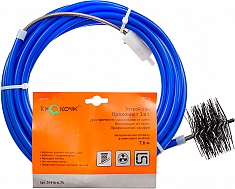 Упаковка троса для прочистки дымохода, вентиляции, труб Крокочист 8 мм × 7,6 м Упаковка троса для прочистки дымохода, вентиляции, труб Крокочист 8 мм × 7,6 м