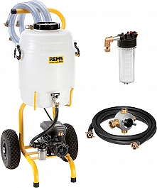 Установка для заправки и промывки теплообменников Rems Solar-Push K 60 с принадлежностями Установка для заправки и промывки теплообменников Rems Solar-Push K 60 с принадлежностями