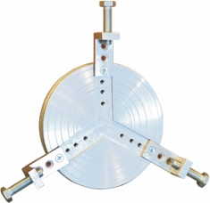 Зажим для втулок под фланец сварочной машины для стыковой сварки труб Волжанин ССПТ-1000 Зажим для втулок под фланец сварочной машины для стыковой сварки труб Волжанин ССПТ-1000